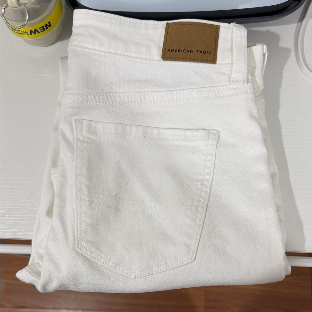 American Eagle Outfitters Men's Cream Jeans